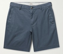 Island Life Stretch Organic Cotton-Blend Twill Chino Shorts