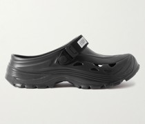 Mok Injection Slippers aus Gummi mit Webband