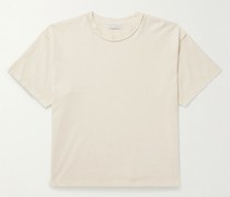 T-Shirt aus Baumwoll-Jersey in Mineral-Waschung