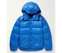 Cashball wattierte Kapuzenjacke aus gestepptem Nylon