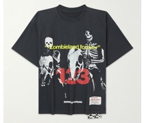 Zombieland T-Shirt aus Baumwoll-Jersey mit Logoprint