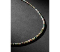 Tuscon Kette aus Gold mit Achaten und Diamanten