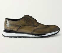Fast Track Scritto Sneakers aus Venezia-Leder