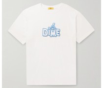 NPC T-Shirt aus Baumwoll-Jersey mit Logoprint