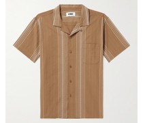 Malick Hemd aus gestreiftem Baumwoll-Jacquard