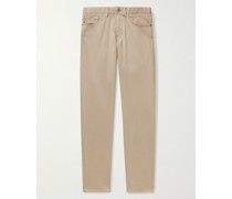 Ultimate Stretch Cotton and Modal-Blend Sateen Trousers