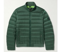 Tonal Circuit Quilted Shell Down Jacket
