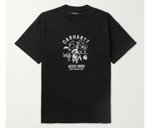 Souvenir Valley T-Shirt aus Biobaumwoll-Jersey mit Stickerei