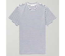 T-Shirt aus Jersey aus einer Baumwollmischung mit Streifen