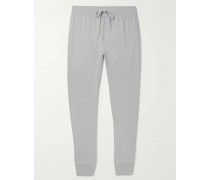 Slim-Fit Tapered Pima Cotton-Jersey Pyjama Trousers