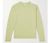 Rivet Sweatshirt aus Jersey aus einer Baumwollmischung in Stückfärbung