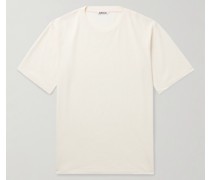 T-Shirt aus Jersey aus einer Baumwoll-Kaschmirmischung