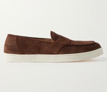 Joey Pennyloafers aus vollnarbigem Veloursleder
