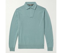 Pullover aus Baby-Kaschmir mit Polokragen