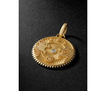 Strength Anhänger aus 18 Karat Gold mit Diamant