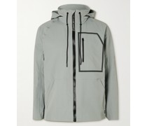 Apex Kapuzenjacke aus recyceltem Stretch-Nylon