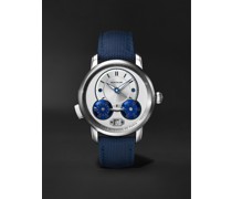 Star Legacy Nicolas Rieussec Chronograph Automatic 43 mm Uhr aus Edelstahl mit Armband aus Canvas, Ref.-Nr. 129764