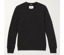Slim-Fit Loopback Cotton-Jersey Sweatshirt