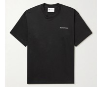 + Pharrell Williams Basics Logo-Print Cotton-Jersey T-Shirt