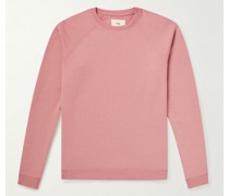 Rivet Garment-Dyed Cotton-Jersey Sweatshirt