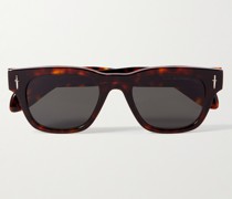 + The Great Frog Crossbones Sonnenbrille mit D-Rahmen aus Azetat in Schildpattoptik