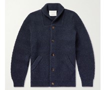 Caribou Cardigan aus Wolle in Rippstrick