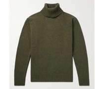 Rollkragenpullover aus einer Wollmischung