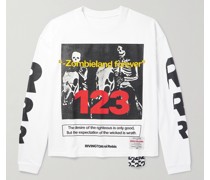 Zombieland Forever Oberteil aus Baumwoll-Jersey mit Logoprint