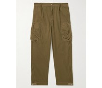 Prism gerade geschnittene Cargohose aus Baumwoll-Twill