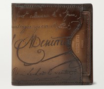 Scritto aufklappbares Portemonnaie aus Leder mit Kartenetui