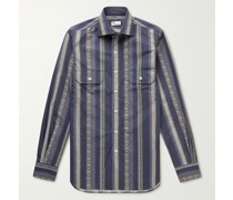 Aantero Striped Cotton-Poplin Shirt