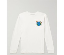 Opus Oberteil aus Biobaumwoll-Jersey mit Print
