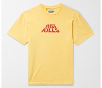 ATK Printed Cotton-Jersey T-Shirt