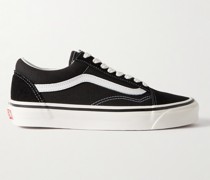 Old Skool 36 DX Sneakers aus Canvas und Veloursleder mit Lederbesatz