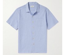 Riviera Hemd aus Seersucker aus einer Baumwollmischung