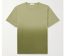 T-Shirt aus Baumwoll-Jersey mit Farbverlauf