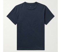 T-Shirt aus Jersey aus recycelter Baumwolle und Biobaumwolle