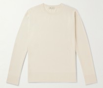 Pullover aus einer Seiden-Baumwollmischung