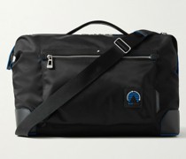 Blue Spirit Leather-Trimmed ECONYL Duffle Bag