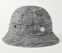 Logo-Appliquéd Printed Cotton-Blend Bucket Hat