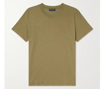 Lucio T-Shirt aus Jersey aus einer Baumwoll-Leinenmischung