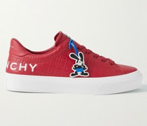 + Disney Oswald City Sport Sneakers aus Leder mit Gravur