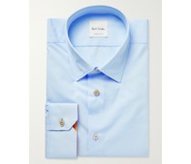 Soho Slim-Fit Cotton-Poplin Shirt