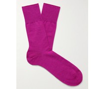Airport Virgin Wool-Blend Socks