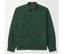 Blouson aus Baumwolle in Stückfärbung