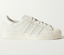 Superstar 82 Sneakers aus genarbtem Leder mit Gummibesatz