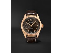 H-4 Hercules Limited Edition Automatic 43mm 18-Karat Rose Gold and Alligator Watch