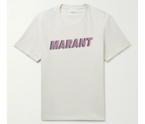 Flash T-Shirt aus Baumwoll-Jersey mit Logoprint