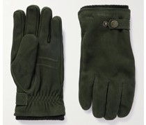 Bergvik wattierte Handschuhe aus Nubukleder