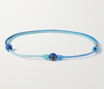 Opus Armband aus Kordel mit Details aus Gold und Saphir
